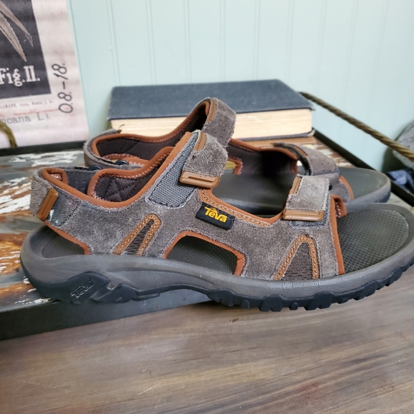 Teva Men's Katavi 2 Hiking Sandal Black Olive Light Trails Mens 11 - Picture 9 of 9